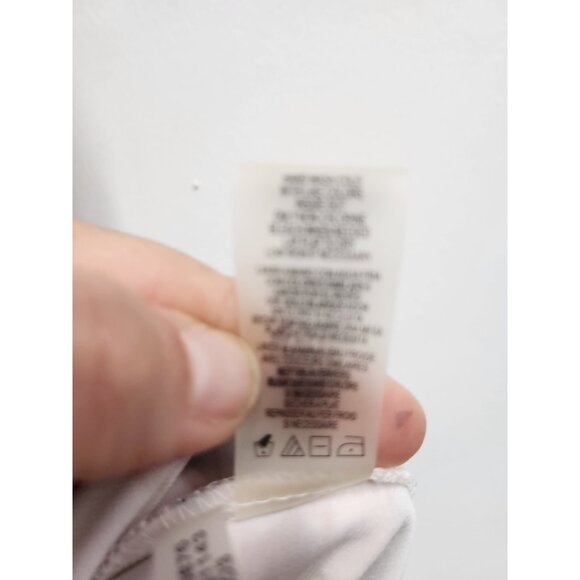 Calvin Klein Womens Top Small Back White Floral Cap Sleeve Cottagecore Carrier - Picture 5 of 7